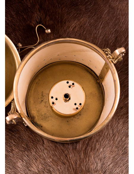 Romersk lanterne-lanterne i messing...