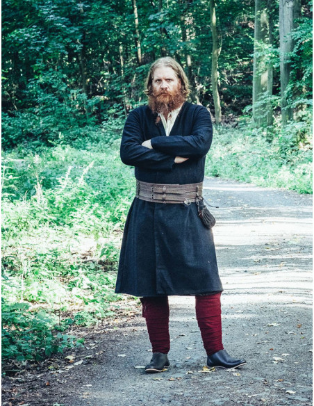 Open viking tuniek in wol model...