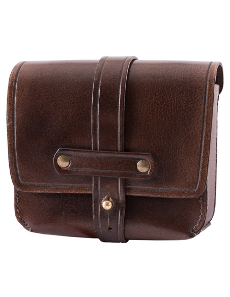 Bolso Romano Lucio Vero en cuero de...