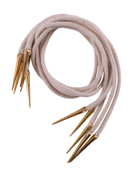 Juego 5 Cordones trenzados con puntas...