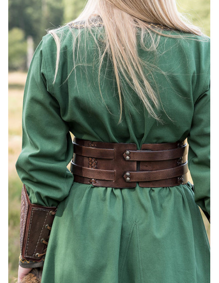 Donkerbruine Unisex middeleeuwse...