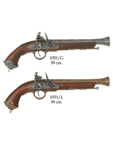 Pistola italiana, siglo XVIII