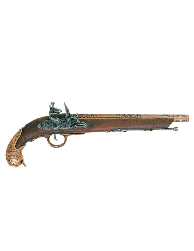 Pistola alemana, siglo XVIII