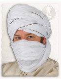 Authentieke witte Masud Arabische tulband
