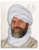 Authentieke witte Masud Arabische tulband