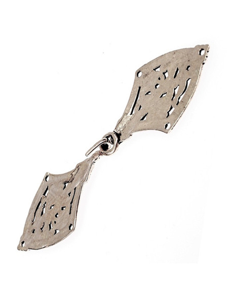 Viking mantel gesp Borre in zilver