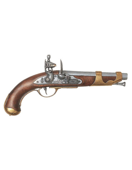 Pistola de caballería francesa, 1800