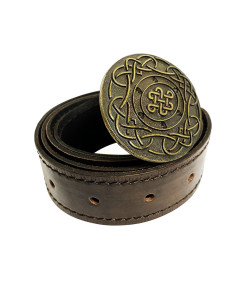Keltische lederen riem 2