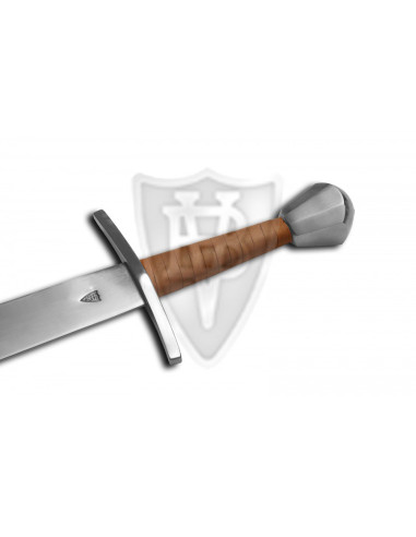 Falchion Pommel pære til middelalderkamp, Buhurt-HMB, XIII-XIV århundreder