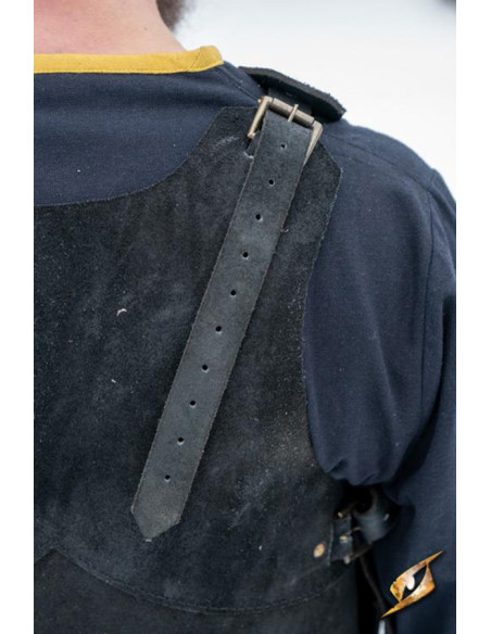 Coraza medieval de gamuza set Sombra,...