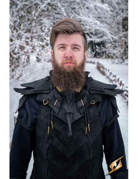 Wildleder-Schulterpolster aus dem...