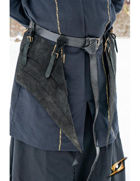 Komplet sæt Shadow Armour i ruskind,...