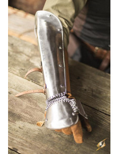 Middelalderarmbånd Bazuband poleret finish, Epic Armory