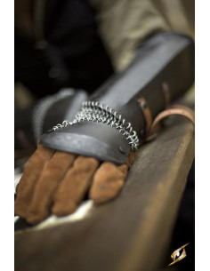 Brazaletes medievales Bazuband acabado oscuro, Epic Armoury 2