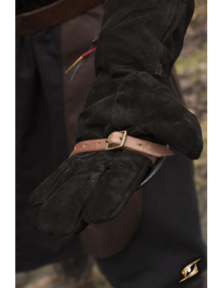 Mittelalterlicher Handschutz, dunkles...