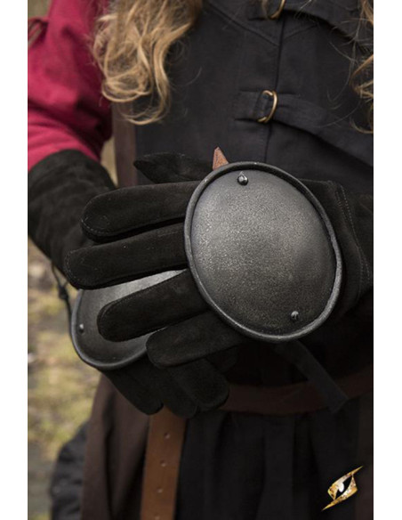 Mittelalterlicher Handschutz, dunkles...