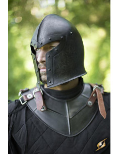 Middeleeuwse barbute Epic Dark, Epic Armory 2