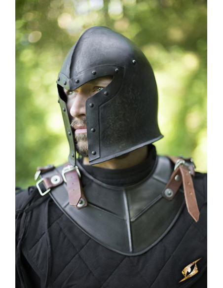 Barbuta medieval Epic Dark, Epic Armoury