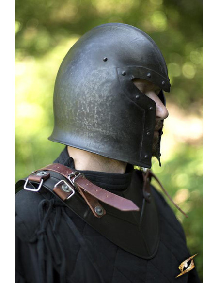 Mittelalterlicher Barbutt Epic Dark,...