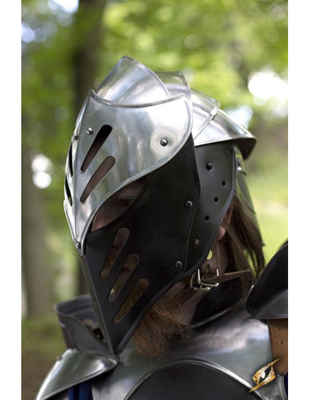 Dark Ice Elf Helmet poleret finish,...