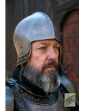Middelalderlig ridderhjelm i polyurethan, Epic Armory
