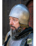 Middelalderlig ridderhjelm i polyurethan, Epic Armory