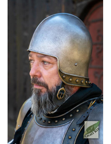Middelalderlig ridderhjelm i polyurethan, Epic Armory