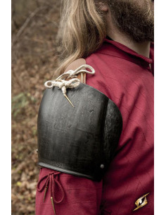 Epic Black Churburg Armour Skulderpuder, Epic Armory