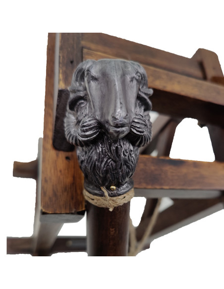 Fester Stößel (45 x 30 x 23 cm).