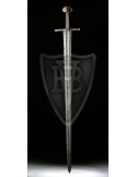 Normannisches Schwert funktionaler Nussbaumknauf, 12.-13. Jahrhundert