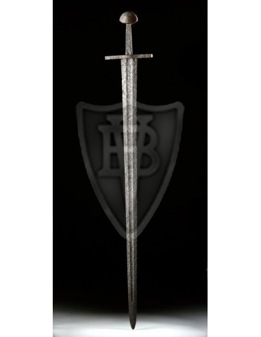 Normannisches Schwert funktionaler Nussbaumknauf, 12.-13. Jahrhundert