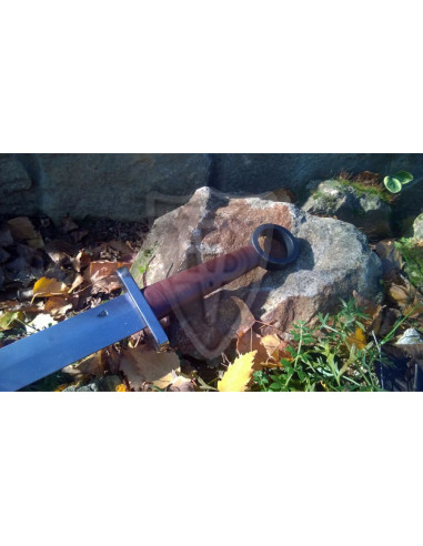Espada funcional Sármata de una mano, pomo de anilla
