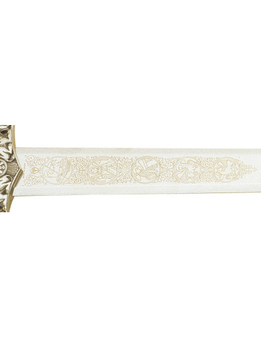 Barbarossa-Schwert in Silber