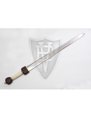 Espada artesanal romana tipo Spatha con vaina