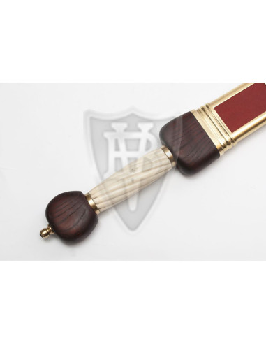 Espada artesanal romana tipo Spatha con vaina