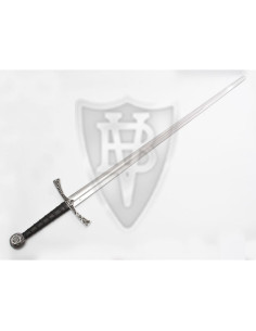 Funktionelles mittelalterliches Schwert von Pierre Graffen de Dreux, scharf