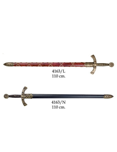Templerritterschwert, das bei den Kreuzzügen verwendet wurde (12. Jahrhundert)