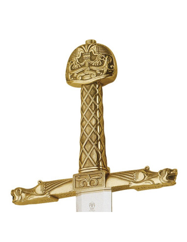 Schwert Karls des Großen in Bronze