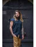 Klassische Renaissance Weste Modell Charles, blaue Farbe