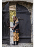 Klassische Renaissance Weste Modell Charles, blaue Farbe