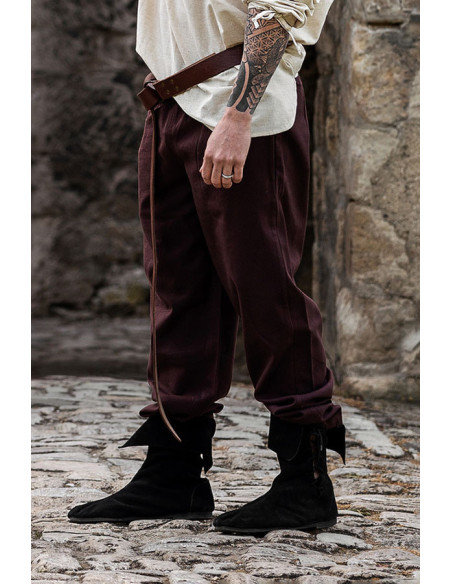 Pantalón medieval Arvo, color marrón Pantalón medieval Arvo, color marrón