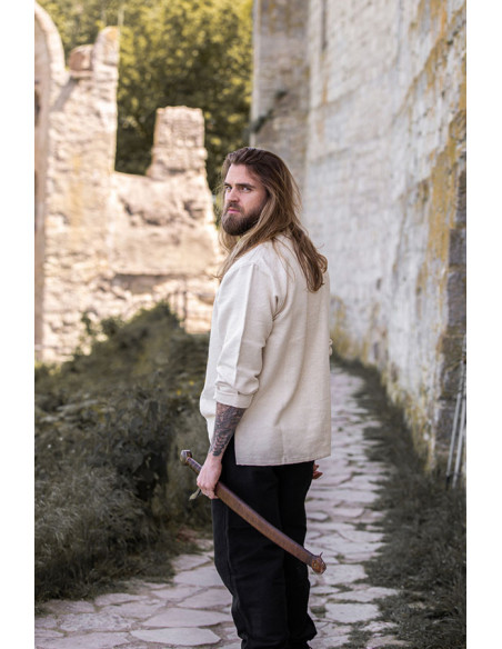 Camisa medieval gruesa cordones