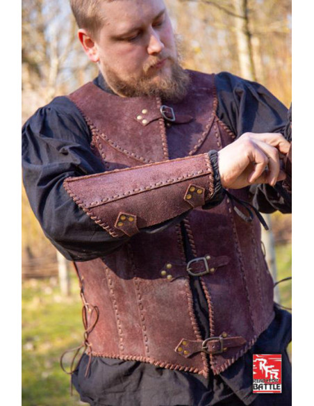 Veteranen middeleeuwse bracers, in...