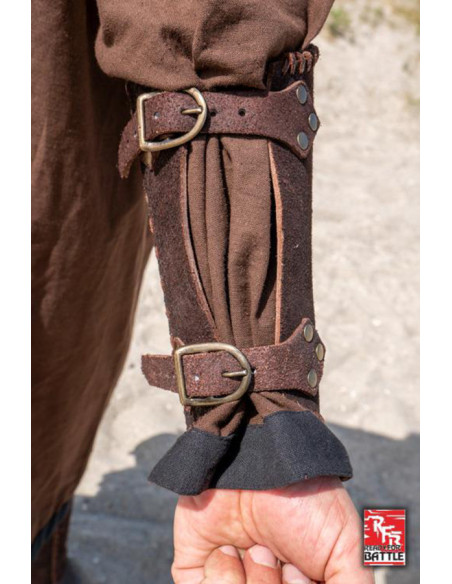 Veteranen middeleeuwse bracers, in...