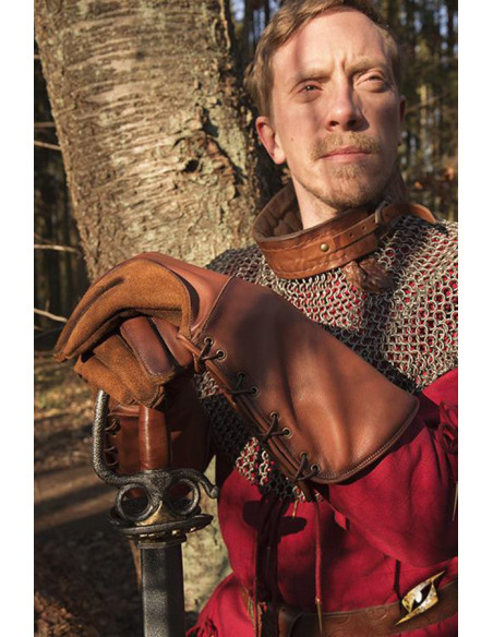 Mittelalterliche Falcon-Handschuhe,...