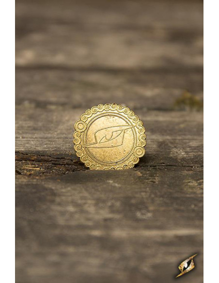 Set de 30 monedas del Dragón, color oro