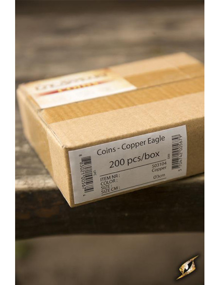 Set de 200 monedas del Águila acabado... Set de 200 monedas del Águila acabado...