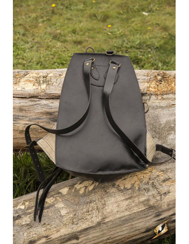 Mochila medieval del Aventurero en color negro