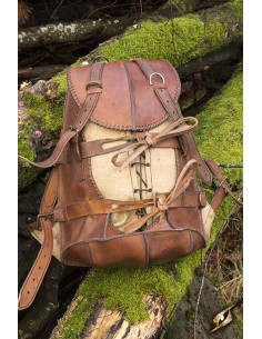 Mochila medieval del Aventurero en color marrón