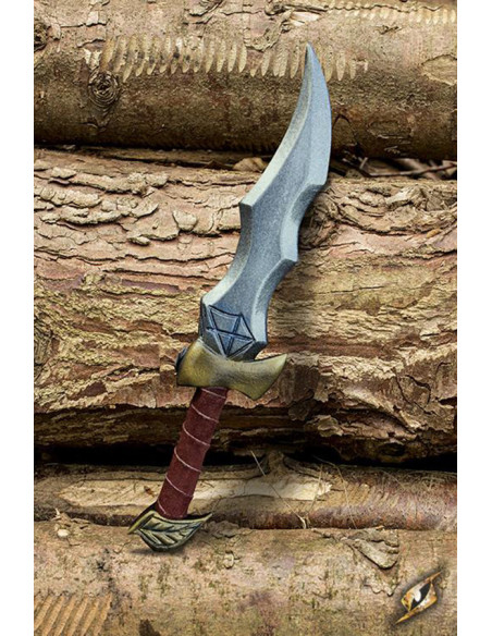 Fantastischer Spinnendolch aus Latex...